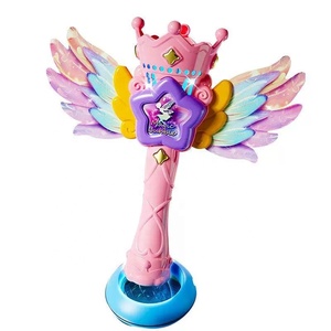 KSF Outdoor Kid Bubble <span class=keywords><strong>Wand</strong></span> Spielzeug gebläse Elektrische Bubble Machine Hochzeits feier Zusammenfassung Automatische Kunststoff Bubble Gun Kinderspiel zeug - Product Image 1