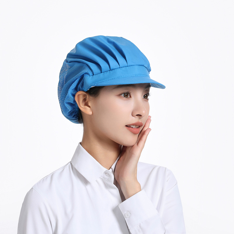 Bleu lac - moitié maille, moitié tissu