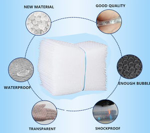 Túi đóng gói dạng bong bóng PE Túi đóng gói bằng xốp trong suốt Phong bì chống sốc Gói quà tặng Túi đóng gói có keo tự dính - Product Image 6