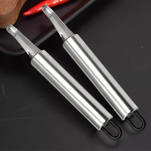 Stainless Steel Shrimp Deveiner Tool For Peeling Shells And Removing Veins Dishwasher Safe Seafood Kitchen Tool - Product Image 1