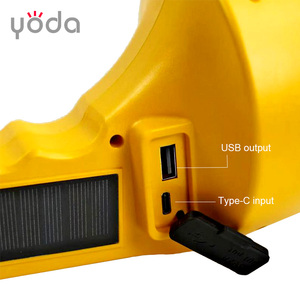 Cao Lumen siêu sáng <span class=keywords><strong>COB</strong></span> loại C ngân hàng điện búa từ vành đai cắt năng lượng mặt trời làm việc đèn với móc - Product Image 5