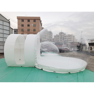 Tienda de campaña hinchable transparente con marco de acero, túnel de entrada para complejo turístico glamping, 5m - Product Image 3