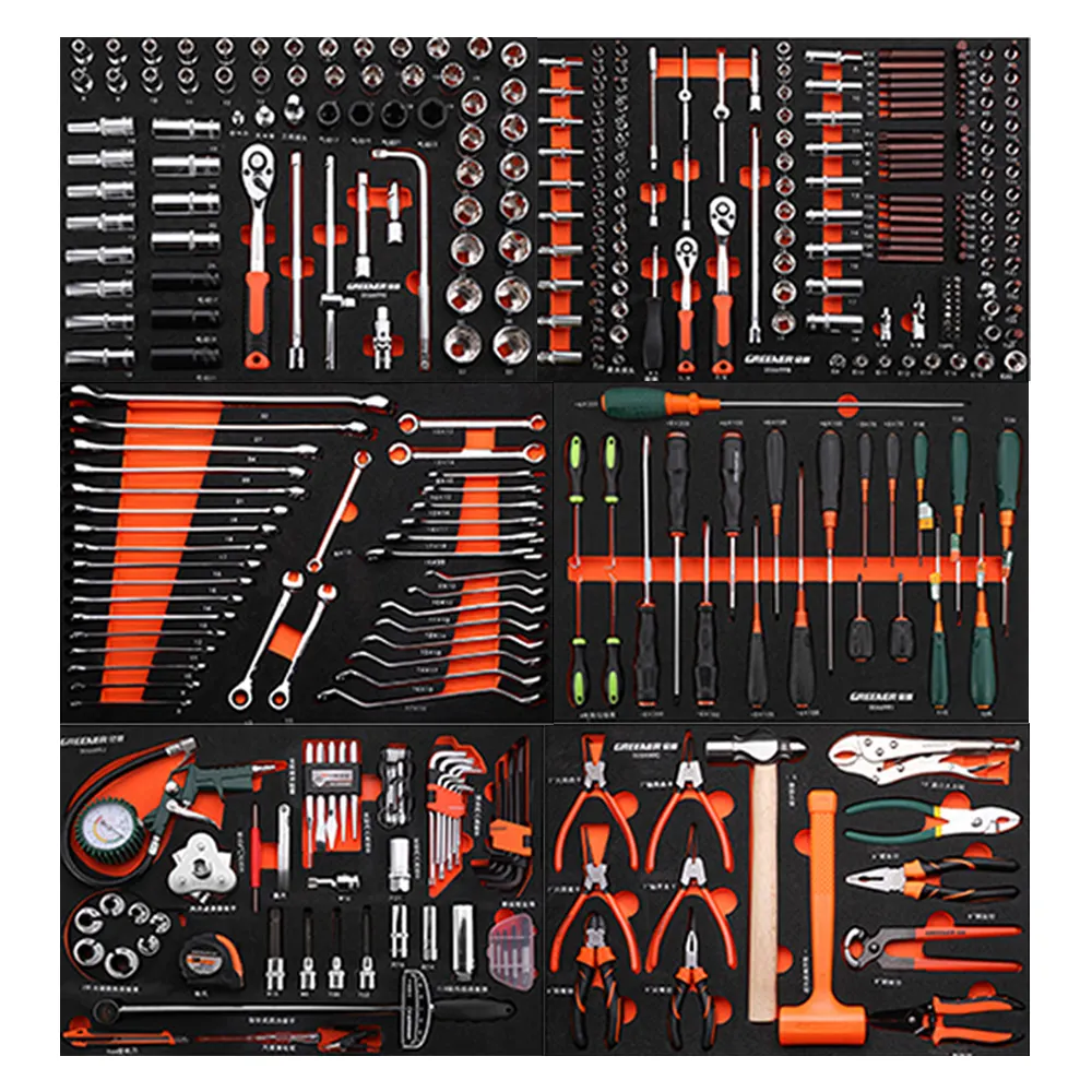 Outils de solution de poste de travail standard/kit d'outils de réparation et d'entretien de voiture/outils de véhicule