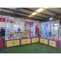Bonhong Mur de jeu de balle interactif de qualité supérieure Panneau acrylique transparent Équipement de salle sensorielle pour enfants Aire de jeux intérieure