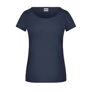 T-shirt da donna in cotone biologico, merchandising sostenibile - Product Image 3