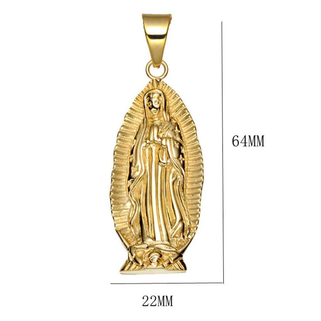 จี้เดี่ยวสีทองขนาดเล็กไม่มีโซ่