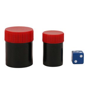 กล่องมายากลทรงกระบอกยืดหดได้ 5x4x4 สีดำ ฝาสีแดง พร้อมลูกเต๋า สำหรับการแสดงมายากล - Product Image 3