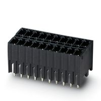 Conector COMBICON FMC 1.5 MCDN de 1952856 Contactos, 2 Filas de Pines, Paso de 3.5mm, 160V, Instalación por Soldadura, Serie MCDNV