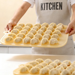 Tabla para cortar fideos, bandeja cuadrada para dumplings, antiadherente, apta para lavavajillas, para uso doméstico - Product Image 1