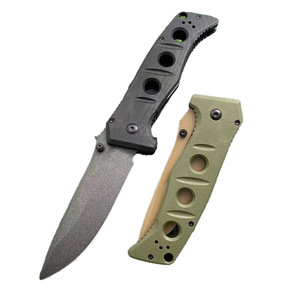 Cuchillo plegable de bolsillo BM 273 para pesca al aire libre, hoja de acero inoxidable D2, mango G10, cuchillos para senderismo, Camping, herramientas de supervivencia para caza - Product Image 6