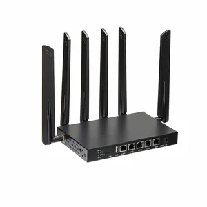2022 NUEVO 1200Mbps banda dual 4G 5g router WAN/LAN Puerto WiFi router 4G LTE con ranura para tarjeta SIM