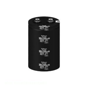 Condensateur à électrolyte aluminium 8200 µF 20% 100V à visser pour châssis, référence 100LSW8200M51X83, Distributeur agréé - Product Image 1