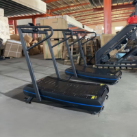 Caminadora Manual Curva YONGLING YL-T031 para el Hogar, Sin Motor, para Gimnasio en Interiores, Máquina de Fitness