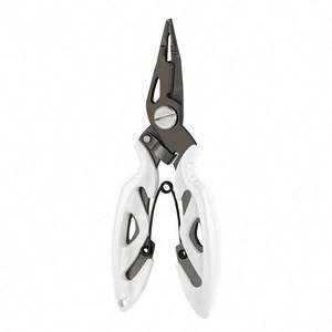 Tijeras de bucle abierto de tamaño pequeño con revestimiento de titanio, controladas por cable, para línea de pesca, marca USA Mairun, modelo USA 823, en stock. - Product Image 1