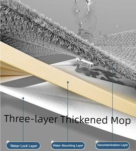 <span class=keywords><strong>Saker</strong></span> Plus grande vadrouille plate de nettoyage ménager vadrouille plate avec seau tampons de vadrouille de nettoyage de sol en microfibre durables - Product Image 3