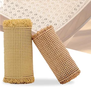 Handcraft Rattan A Grade Rattan Cane Webbing With Skin And Polished Roll Rattan Weaving Material