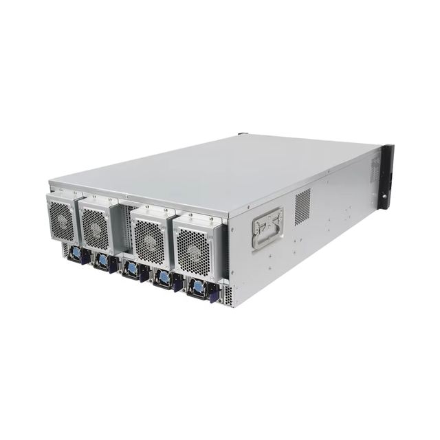 AI Chassis Rack 8 GPU Turbo Double-Wide Cards Supports Cloud Computing AI Inference Rendering Deep Server Fan Stock
