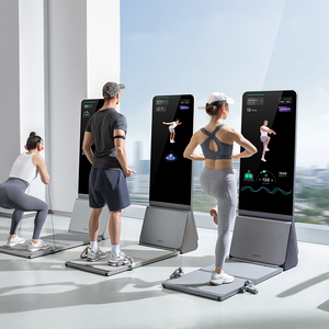 Tích hợp thiết kế chăm sóc sức khỏe tuyên bố 55 \ "tập thể dục gương màn hình cảm ứng Wi-Fi tập thể dục gương cho đào tạo kết nối tập thể dục - Product Image 1