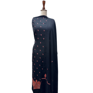 Machine Embroidery Unstitched <b>Suit</b> <b>Women</b> <b>3</b> <b>Piece</b> Traditional Dress Custom Design Festive Party Wear OEM ODM Wholesale Supply - Product Image 6