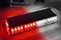 Barre lumineuse stroboscopique multi-couleurs à haute intensité 40W avec 40 LED, base magnétique, lumière d'avertissement d'urgence 12V certifiée CE