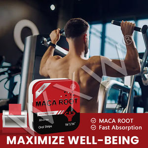 Los servicios personalizados OEM mejoran el rendimiento físico Tiras orales de raíz de Maca bajas en grasa Película oral de maca de absorción rápida - Product Image 3