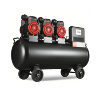 Ölfreie Druckluftmaschine WII-2-1690x3F120, vibrationsarm, energieeffizient, 4800W, 315L/Min, 0,8MPa, 2800U/min, 120L