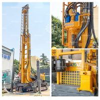 Plataforma de Perforación Hidráulica sobre Orugas con Motor Diésel HUAYAO CHANGCHAI, Ecológica, Máquina Perforadora de Pozos de Agua de hasta 400m