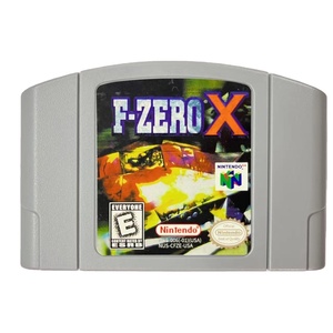 Cartuccia di Gioco X F-ZERO N64 per Console <span class=keywords><strong>Nintendo</strong></span> 64 Versione USA NTSC - Product Image 2