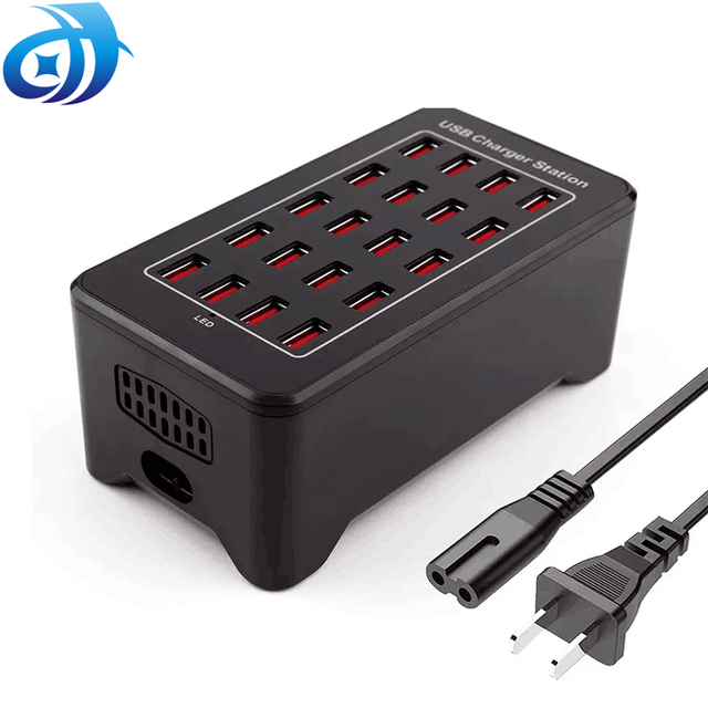 150W Multi Port Usb Charger 10 15 20 25 30 Ports 5v 2.4a USB Charging Station Fast Charger Hub for Mobile Phone