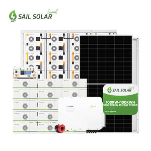 Système de panneaux solaires à usage commercial et industriel 75KW 80KW 100KW 125KW Système de stockage d'énergie Prix - Product Image 1