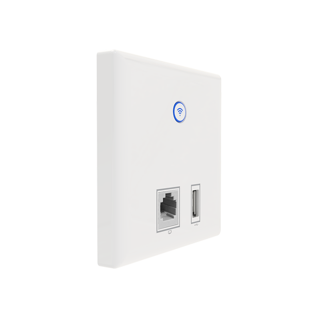 High performance 2.4ghz 300Mbps access point 86 panel in wall AP for hotel home school