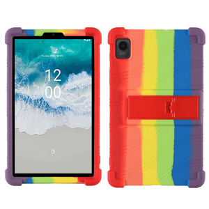 Capa de Silicone para <span class=keywords><strong>Tablet</strong></span> Nokia T21 de 10,4 Polegadas 2022, com Airbags Macios e à Prova de Choque, Suporte Ajustável - Product Image 5
