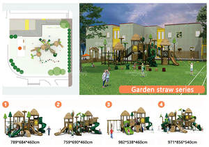 Dream Catch Équipement de jeu pour enfants Monkey Bar Set Aire de jeux extérieure Toboggan Aire de jeux extérieure en plastique pour enfants pour <span class=keywords><strong>parc</strong></span> - Product Image 3