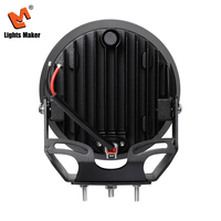 Luz LED Redonda Universal de 7 Pulgadas, 9000LM, Iluminación Auxiliar Todoterreno para Parachoques y Techo de SUV, LML-7128B