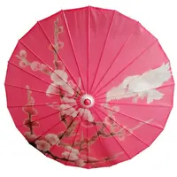 Parapluie de plage 33 pouces en papier, fait à la main, chinois, japonais, pour les mariages, Protection solaire personnelle
