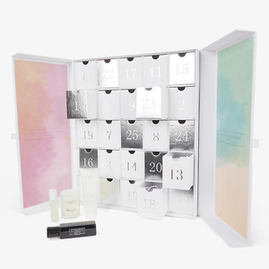 Manufacture Good Quality Custom Eco Luxury Sample Packaging Advent Calendar Christmas Gift Box