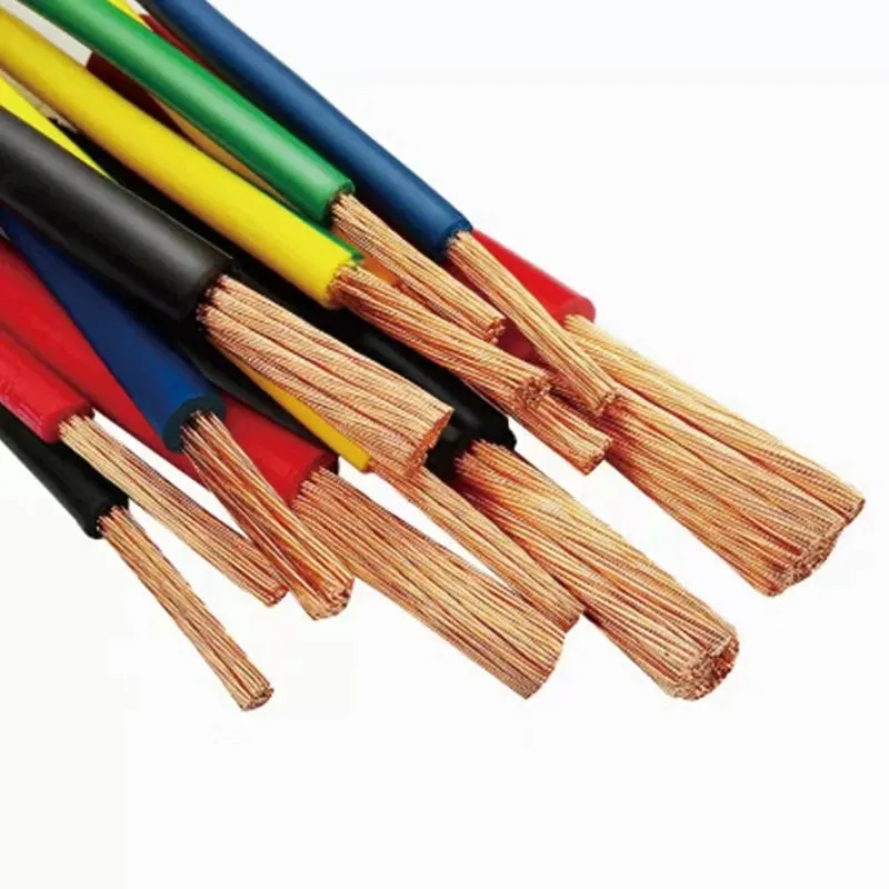 Codice elettronico AWG filo di rame BVR 0.5-70mm2 PVC/XLPE per applicazioni di cavi elettrici e cavi elettrici