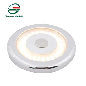 Караван светодиодный внутренний светильник для домов на колесах купольная лампа для лодки кемпера диммер сенсорный круглый потолочный светильник