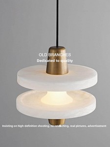 Lámpara Colgante Pequeña de Mármol Español Estilo Francés <span class=keywords><strong>LUPA</strong></span>, Retro Negra de Lujo para <span class=keywords><strong>Restaurante</strong></span>, Bar, Mostrador, Entrada, Dormitorio - Product Image 2