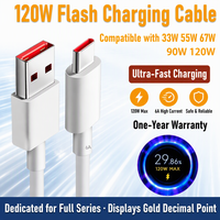 Câble de charge rapide USB vers Type C pour téléphone Android, tablette, PC, câble de données TPE 120W avec puce, souple, QC, 1M, 1.5M, 2M, OEM Factory