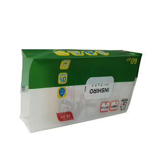 พิมพ์โลโก้ที่กําหนดเองที่ว่างเปล่าเด็กเปียกเช็ดกระดาษทิชชูแพคเกจถุงถุง - Product Image 6