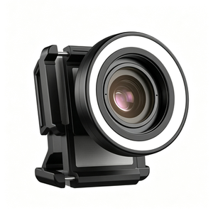 Objectif <span class=keywords><strong>Macro</strong></span> Externe HD ZM100 FL26 10X-20X avec <span class=keywords><strong>Flash</strong></span> et Lumière d'Appoint pour Appareil Photo de Téléphone Portable - Product Image 3