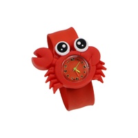 Reloj de Pulsera Infantil con Diseño de Dibujos Animados, Luminoso, de Cuarzo, con Cierre a Presión, Regalo para Niños