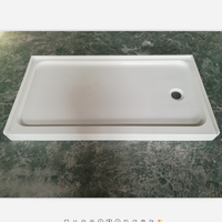 Base de douche et receveur en acrylique moderne, vente directe d'usine, receveur de douche certifié CUPC pour salle de bain