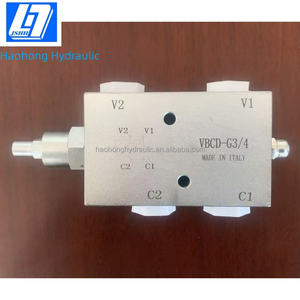Válvula de control direccional de acero chapado en zinc JIANGSUHAOHONG VBCD SE a G3/4 con flujo de 60L/min y presión de 35Mpa - Product Image 1