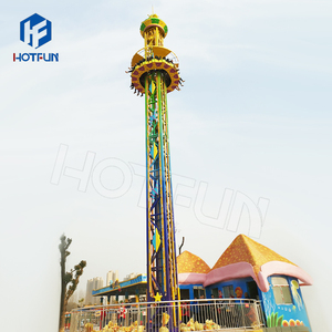 Parc d'attractions Équipement passionnant Tour de chute volante à vendre - Product Image 5