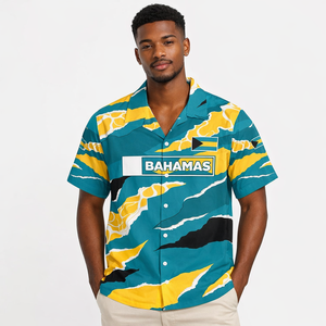 Chemise Homme Commémorative 53ème Anniversaire de l'Indépendance des Bahamas, Torsion des Bahamas, Jour de la Libération, Souvenir des Bahamas, 7 août 2026 - Product Image 4