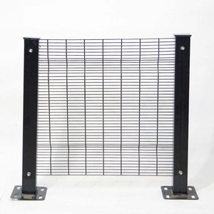 Venta caliente Fácil expansión 358 Anti-escalada Faux Privacy Límite Valla de pared Valla de malla de alambre soldada galvanizada - Product Image 2