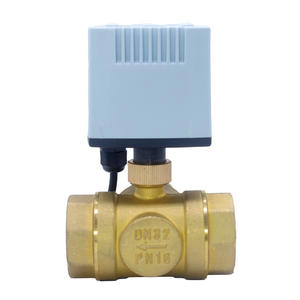 Three-Way Electric Ball <b>Valve</b> for HVAC Ductwork Solar Irrigation & Full-Bore Two-Wire One-<b>Control</b> Reset for Water & Gas Media - Product Image 1