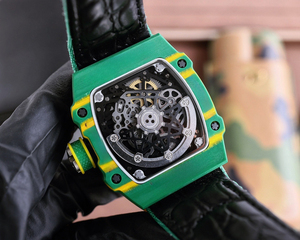 Montre mécanique automatique de luxe pour homme, design sportif tendance, boîtier en fibre de carbone, bracelet en acier inoxydable, cadran en saphir, nouvelle - Product Image 2